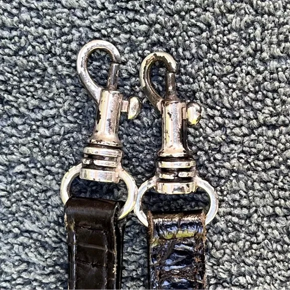 Vintage black leather Brighton cross body bag - Picture 9 of 13